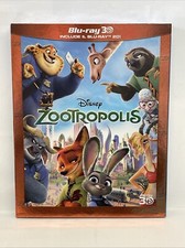 ZOOTROPOLIS (2016) blu ray 3D