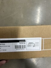 Set 2 gambe angolari per divano Burrow Nomad finitura rovere 