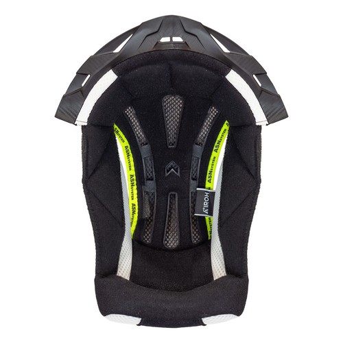 Cuffia interno casco nero - interno,