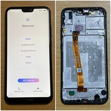 Display Lesionato Originale Huawei P20 Lite ANE LCD Touch Frame