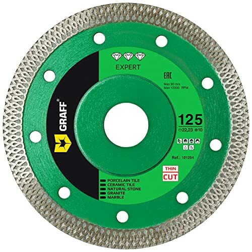 Disco diamantato 125 - disco, mm