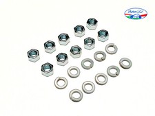 10 DADI M8 + RONDELLE GROWER CERCHIO RUOTA Vespa 50 Special 125 Primavera Et3 PK