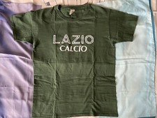 Maglietta T Shirt Lazio Calcio Verde Vintage Anni 70 Curva Nord