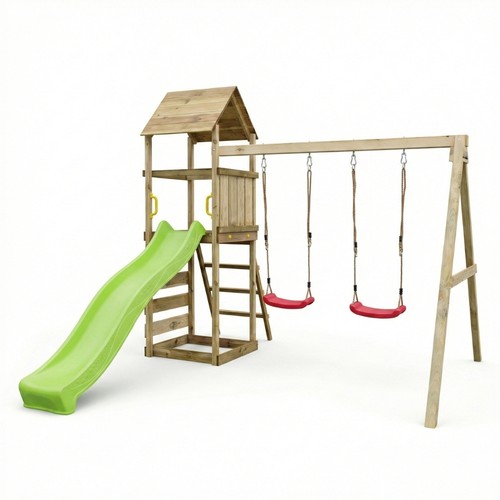 Parco giochi legno - giochi,