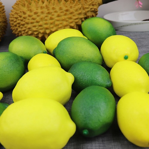 Set frutti finti limoni - 6,