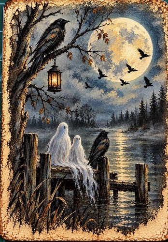 Aceo art card collage - aceo, card/collage