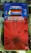 LASER POWER HE-MAN Musclor Glaive Suprem Custom Card MASTERS THE UNIVERSE MOTU
