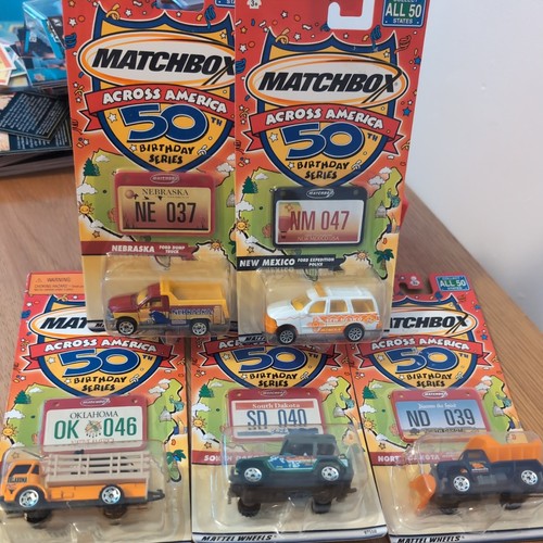 Lotto compleanno matchbox - 50°,
