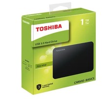 Toshiba Disco rigido esterno 1TB Cambio Basics USB 3.0