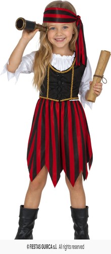 Costume pirata corsara bambina - costume,