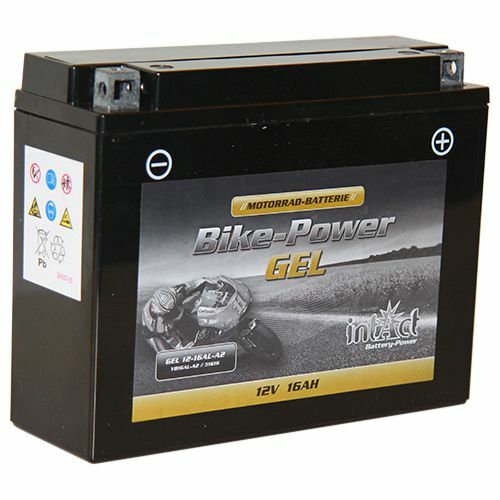 Batteria moto intact 12v 16ah - 12v,