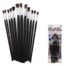 SET 12 PENNELLI DA PITTURA PER