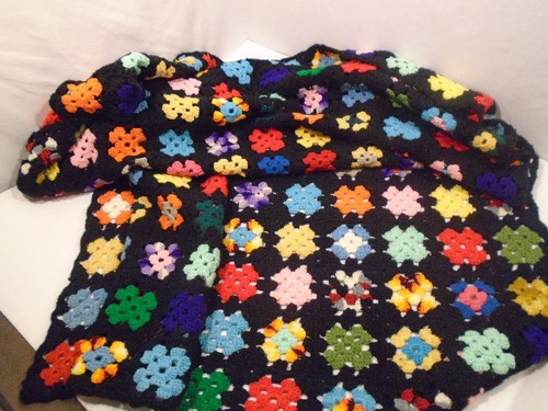 Vintage granny square - granny,