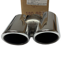 Terminale di scarico cromato