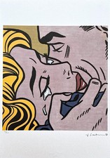 Roy lichtenstein bacio v - lichtenstein,