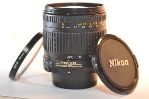 Nikon nikkor 28 200 mm - nikon, g