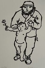 Tabusso Francesco - "I primi passi dell' Anno" - incisione ../80-