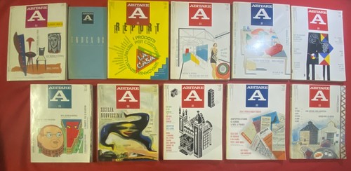 Abitare lotto riviste serie - abitare, 10