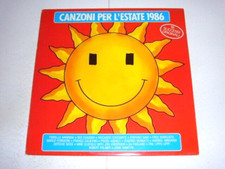 Various ‎– Canzoni Per L'Estate 1986 Vinyl LP Compilation Italy 1986 VG+/G+