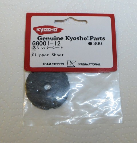 Kyosho gg001 slipper - kyosho, sheet