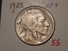 1928-S BUFFALO NICKEL XF +