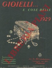 A. Calderoni Soc. An. Gioiellieri. Milano - Catalogo N. 7