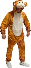 Foxxeo Costume Scimmia Adulto