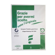 6 SACCHETTI ORIGINALI VORWERK