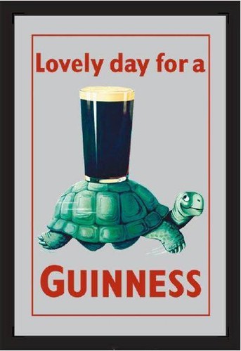 Specchio birra guinness turtle - specchio,
