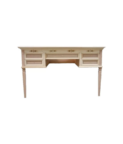 Scrivania classica cassetti - 5,