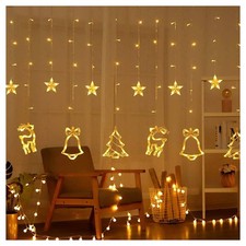 LUCI TENDE LED 12 LAMPADE