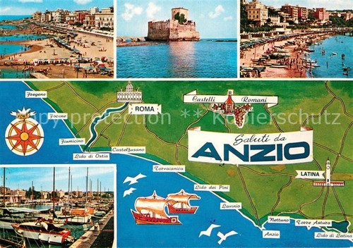 Anzio spiaggia porto - anzio,