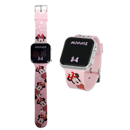 Orologio led minnie - orologio, mouse