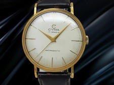 Cima Antimagnetico 17 Gioielli Cal.R.459 Gp / Ss Manuale Bianco Dial 35mm