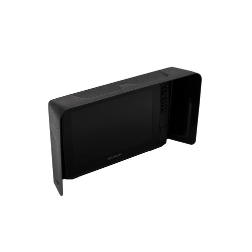 Black sonar fathometer - black, sun