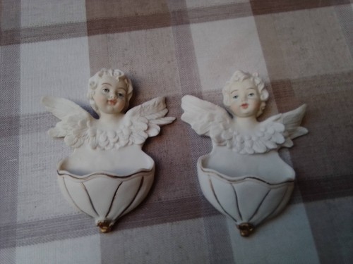 Acquasantiere coppia angeli - acquasantiere,