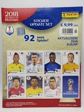 MONDIALI WC 2018 RUSSIA SET SIGILLATO AGGIORNAMENTI 92 FIGURINE PANINI