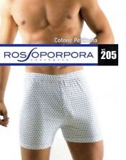 6 BOXER UOMO ROSSO PORPORA