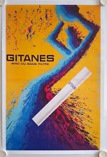Affiche Cigarettes GITANES