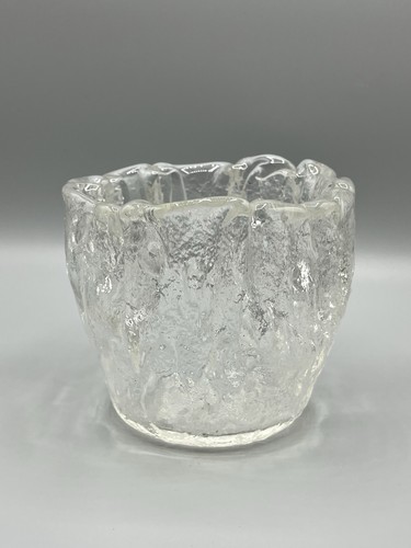 Vaso vintage pukeberg vetro - vaso,