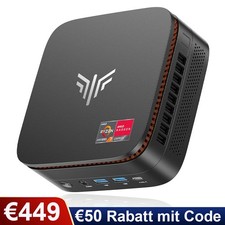 NIPOGI H1 4K Mini PC AMD Ryzen