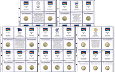 MASTER PHIL FOGLI AGGIORNAME. 2 EURO COMMEMORATIVI ANNIVERSARI GERMANIA 5 ZECCHE