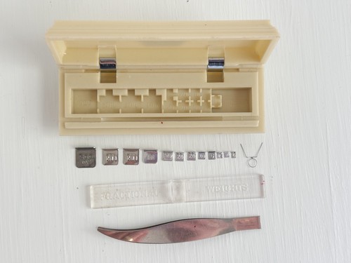 Set massa calibrazione 5218