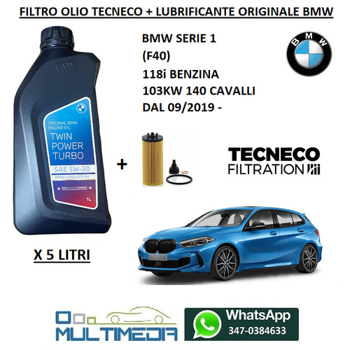 Filtro olio tecneco - olio,