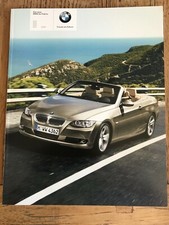 Brochure depliant BMW E93