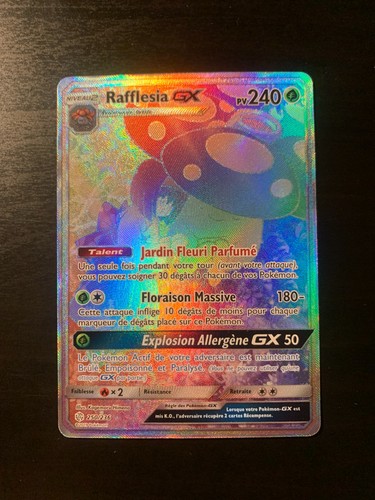 Carte pokémon rafflésia gx - carte, :