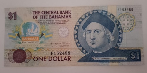 Bahamas banconota 1 - banconota, dollaro