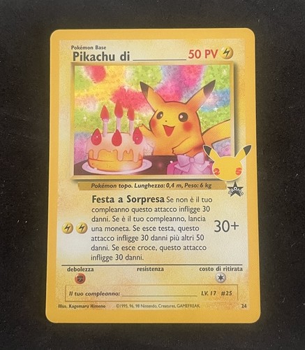 Pikachu compleanno - pikachu,