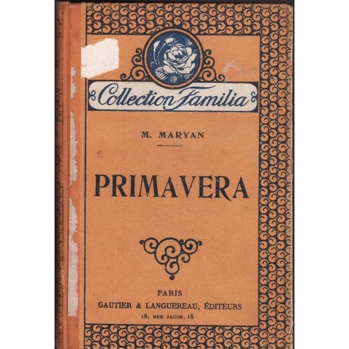 Primavera maryan - primavera, de