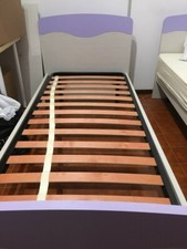 Inter Link SAS  Leonie Letto Singolo in Legno 66x199x97cm - Bianco